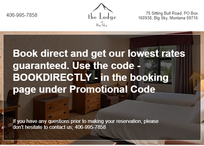 Book Direct With Best Discount Online.